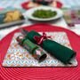Pack Of Four Vibrant Christmas Placemats, thumbnail 10 of 12