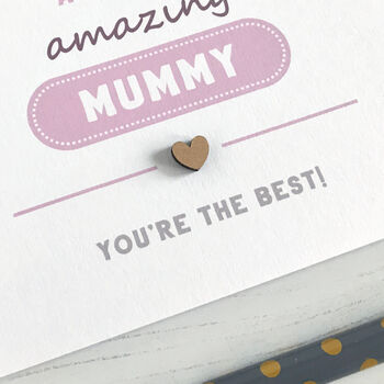 Mother's Day Typographical Card, 3 of 5