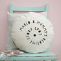 Personalised Bedtime Story Spot Cushion, thumbnail 3 of 5