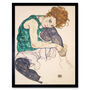 Egon Schiele Seated Woman Adele Herms Art Print, thumbnail 1 of 3