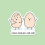 Pack Of Three | 'You Crack Me Up' | Novelty Sticker, thumbnail 1 of 3