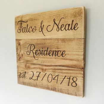Wooden Wall Plaques, 2 of 7
