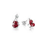 Poppy Stud Earrings – Sterling Silver With Real Flowers, thumbnail 3 of 10