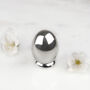 Handheld Chiming Egg Rattle For Pregnancy Keepsake, thumbnail 1 of 3