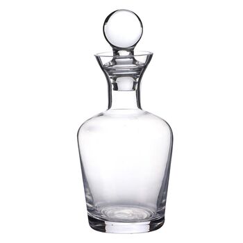 Personalised Luxury Curved Glass Decanter, 2 of 8