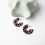 Karamell Hoop Earrings, thumbnail 1 of 6