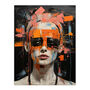 Break The Make Up Mould Punk Girl Wall Art Print, thumbnail 6 of 6