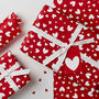 Valentines Day Hearts Wrapping Paper, thumbnail 2 of 3