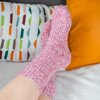 100% Natural Women's Merino Socks, 6 of 10