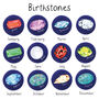 Birthstone Bitches Birthday Candle, thumbnail 2 of 4