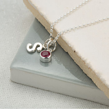 Ruby Necklace, July Birthstone, 4 of 8