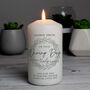 Personalised Naming Day Candle, thumbnail 1 of 2