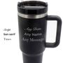 Large 40oz Insulated Travel Cup – Black, thumbnail 2 of 3