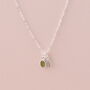Natrual Birthstone Necklace, thumbnail 2 of 5