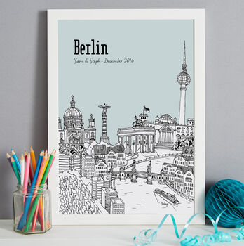 Personalised Berlin Print, 6 of 10