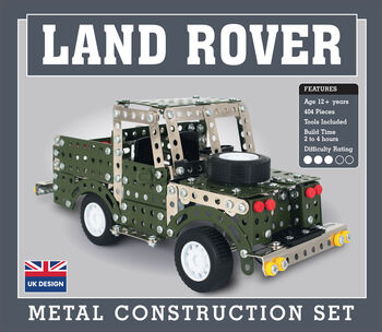 Make Your Own Land Rover Metal Construction Set, 7 of 7