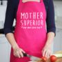Mother Superior Personalised Apron, thumbnail 3 of 6