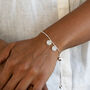 Sterling Silver Personalised Sliding Bracelet, thumbnail 4 of 11