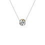 November Birthstone Necklace Sterling Silver Gift For Her, thumbnail 5 of 5
