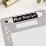 Personalised Teacher Sticky Note Holder Two Colours, thumbnail 7 of 7