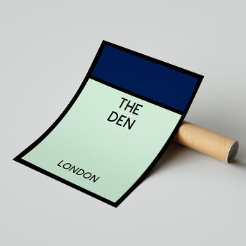 The Den Monopoly Millwall Football Print, 2 of 2