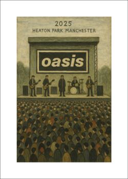 Lowry Style Framed Art Oasis At Heaton Park 2025, 2 of 3