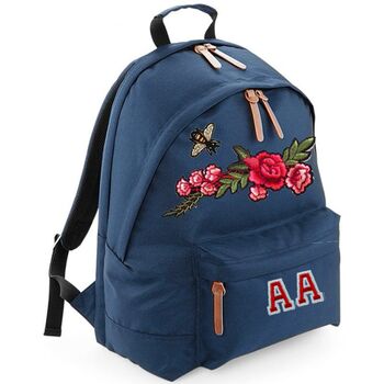 Personalised Backpack With Bee And Roses, 9 of 11
