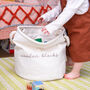 Personalised Canvas Toy Trug, thumbnail 3 of 4