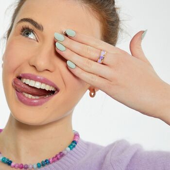 Purple Heart Stacking Ring, 2 of 3