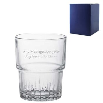 Personalised Crimped Stacking Tumbler Gift Box, 3 of 4