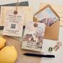 Luggage Tag Save The Date Sorrento, thumbnail 5 of 5