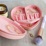 Personalised Constellation Heart Travel Jewellery Case, thumbnail 5 of 6