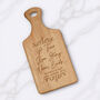 Personalised True Love Story Wooden Paddle Board, thumbnail 3 of 4
