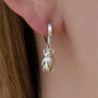 Chafer Beetle Earrings Sterling Silver, thumbnail 1 of 6