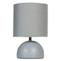 Ossian Grey Ceramic Dome Table Lamp, thumbnail 2 of 7