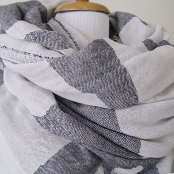 Home Sweet Home, Double Layer Cotton Throw, 6 of 11