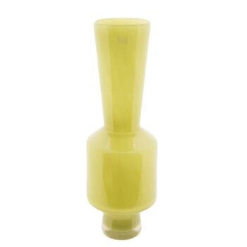Glass Vase Shani Chartreuse, 3 of 4