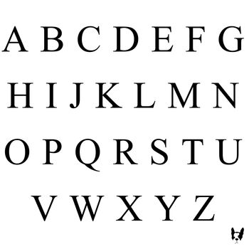 Personalised Alphabet Letter Keyring, 3 of 3