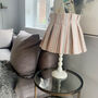 Coral Handmade Pleated Lampshade, thumbnail 5 of 5