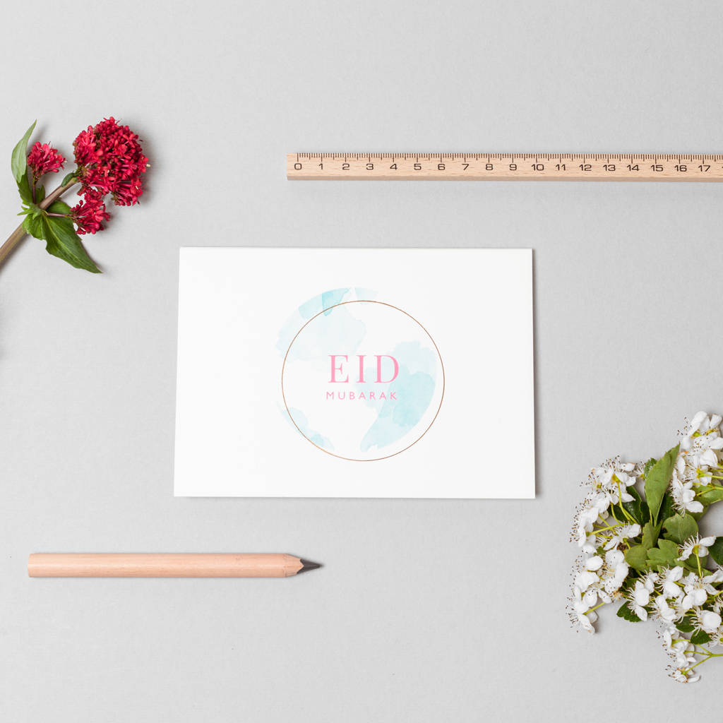 Celebration ‘Eid Mubarak’ Greeting Card, 1 of 3
