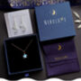 Sapphire Birthstone Stud Earrings, thumbnail 12 of 12