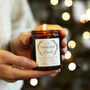 Personalised Christmas Gift For Friend Candle, thumbnail 2 of 12