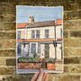 Personalised Watercolour House Portrait Illustration, thumbnail 4 of 12