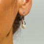 Pearl Drop Earrings, thumbnail 2 of 6