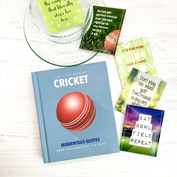 Cricket Tea And Book Gift Set | Cricket Player Gift | Cricket Fan, 6 of 10