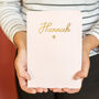 Personalised Name Foil Notebook, thumbnail 1 of 9