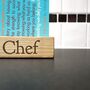 Personalised Single Oak Office Desk Tablet Holder, thumbnail 5 of 7