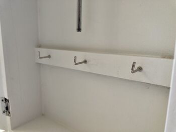 White Wooden Key Box Cabinet Wall Mounted Freestanding, 9 of 11