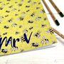 Personalised Thank You Teacher Bee Design Notebook, thumbnail 4 of 6