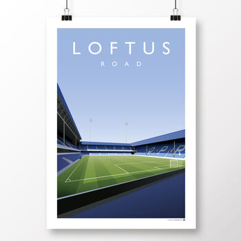 Qpr Loftus Road Poster, 2 of 7